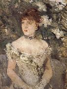 Berthe Morisot The woman dress for ball oil painting picture wholesale